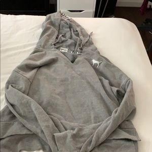 VS/PINK GREY HOODIE